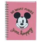 CUADERNO 16X21 TAPA DURA ESPIRAL MICKEY MOUSE X 80 HOJAS - Imagen 2